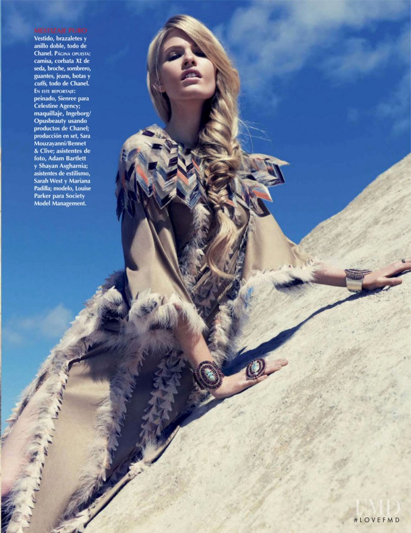 Louise Parker featured in Destino, August 2014