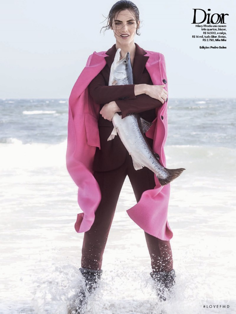 Hilary Rhoda featured in Temporada De Pesca, August 2014