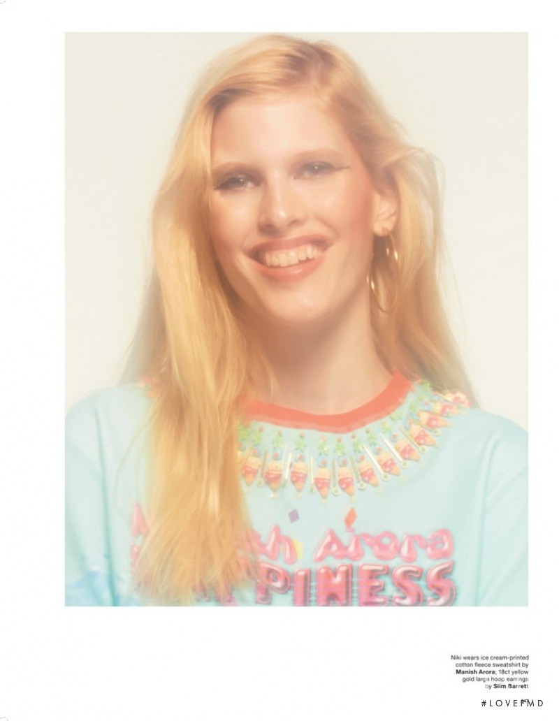 Niki Trefilova featured in Get Happy, September 2014