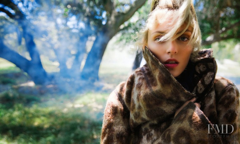 Anja Rubik featured in Field Of Dreams, September 2014