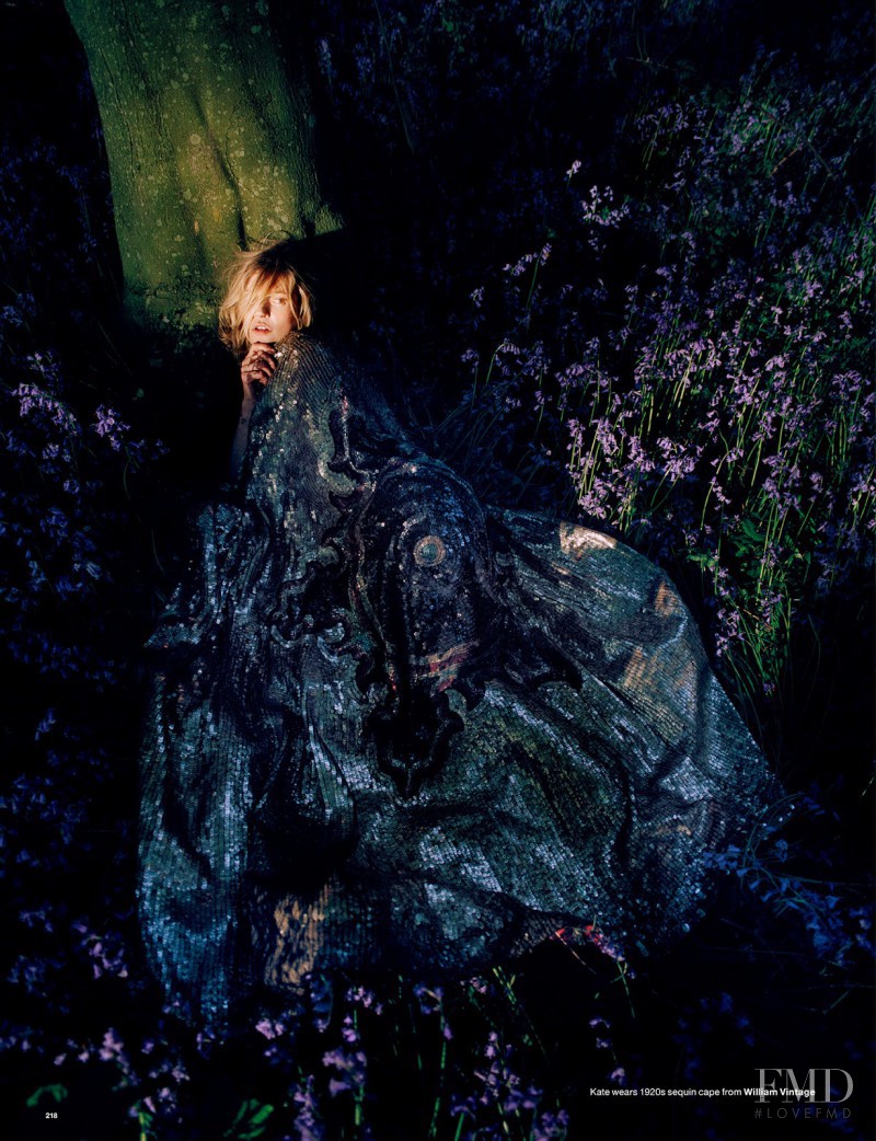 Kate Moss featured in Wizard, September 2014