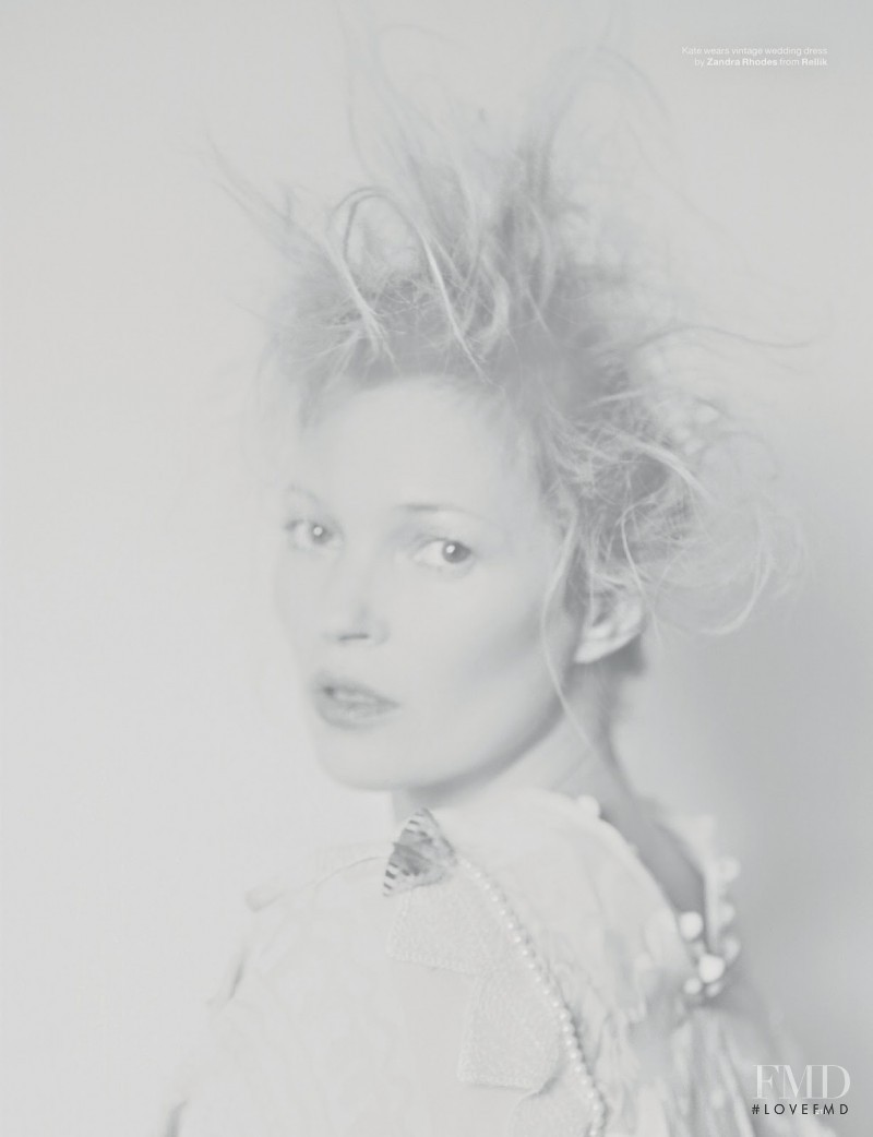 Kate Moss featured in Wizard, September 2014