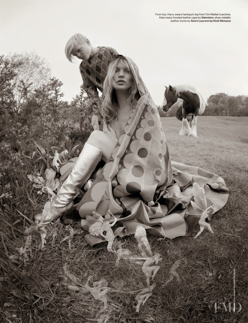 Kate Moss featured in Wizard, September 2014