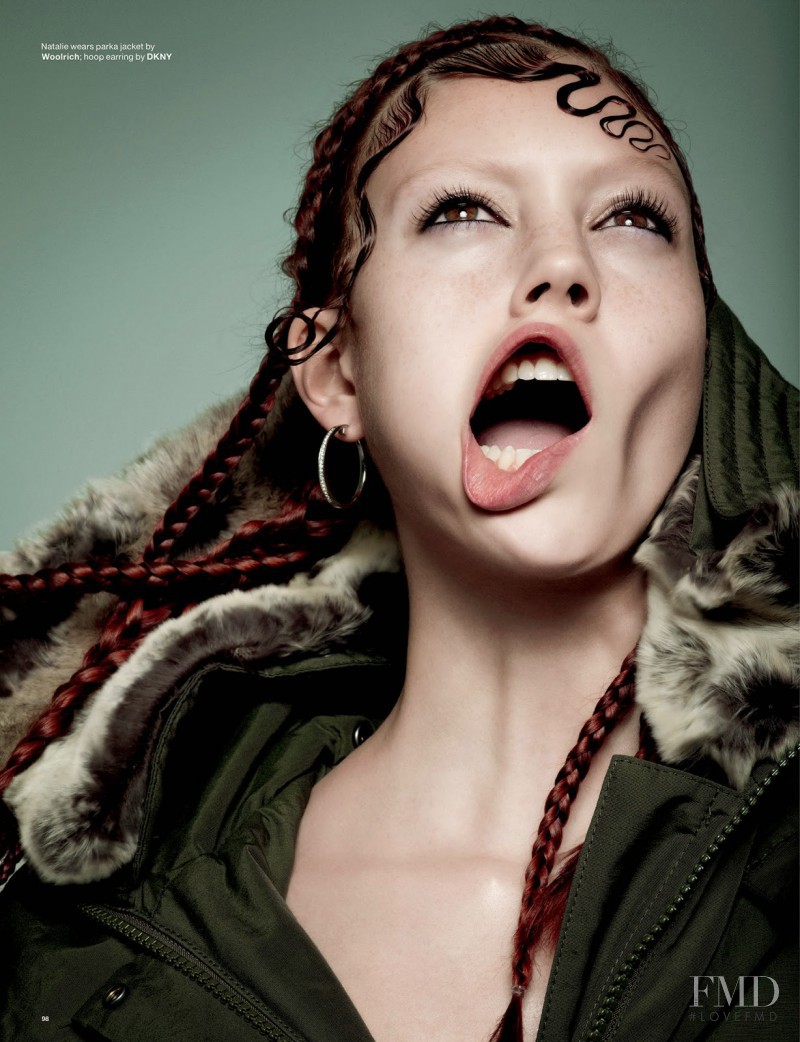 Natalie Westling featured in Bass, September 2014