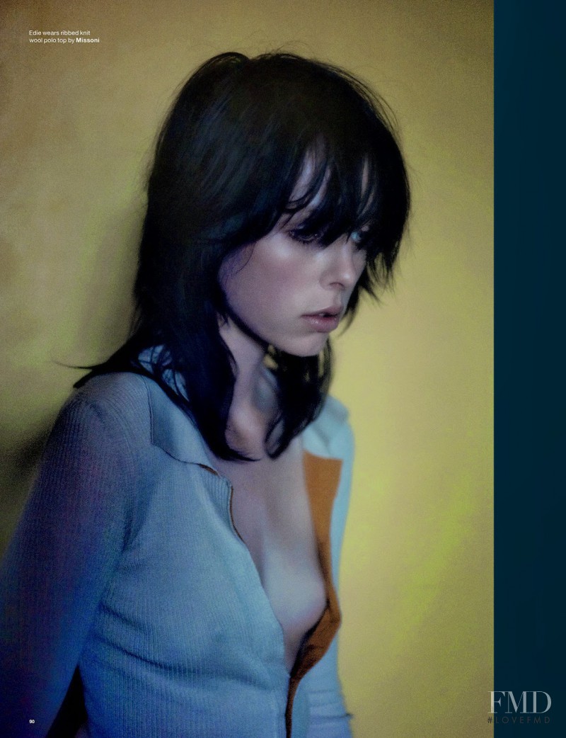Edie Campbell featured in Moping About, September 2014