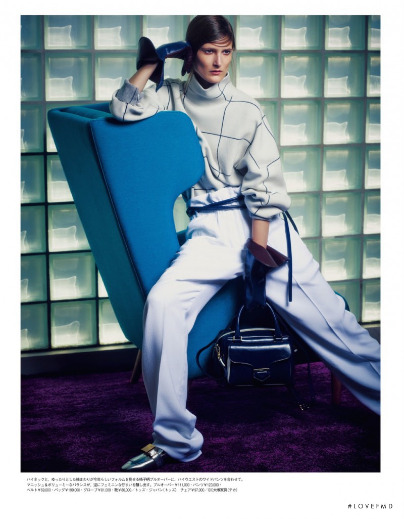 Marie Piovesan featured in Tod\'s, September 2014