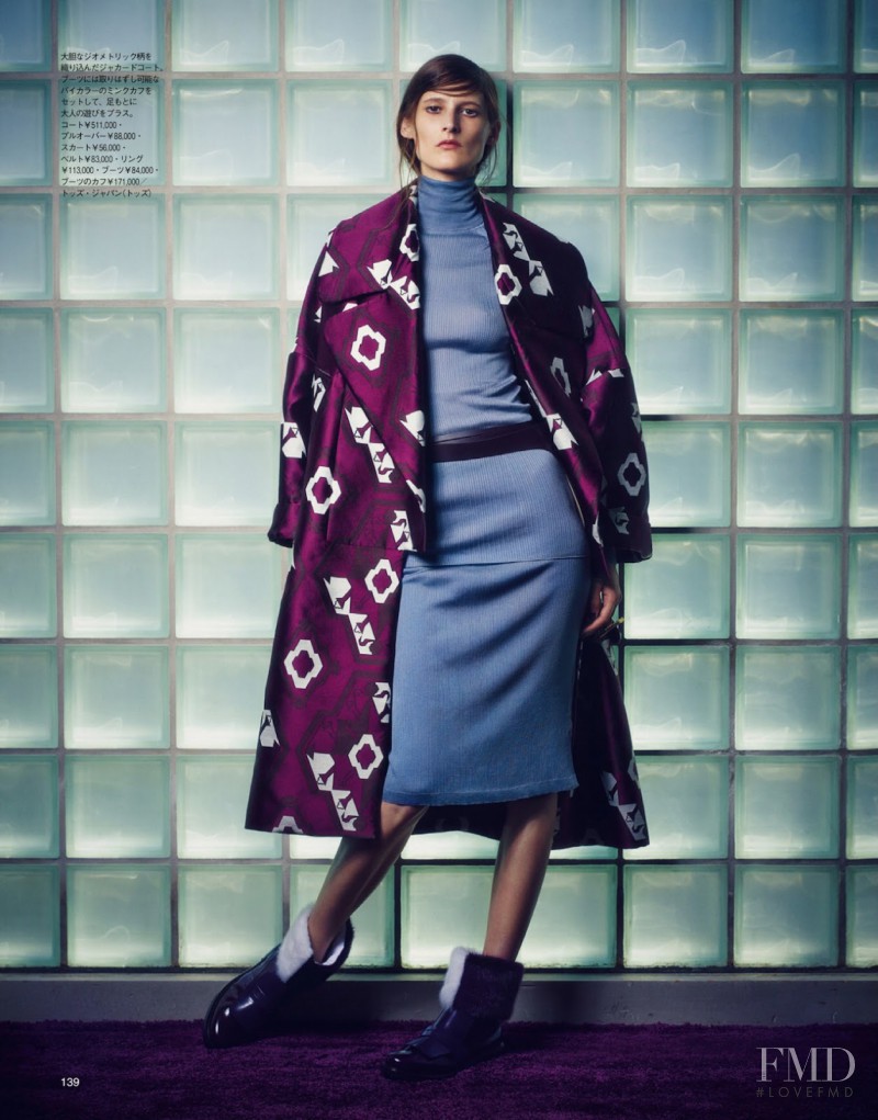 Marie Piovesan featured in Tod\'s, September 2014