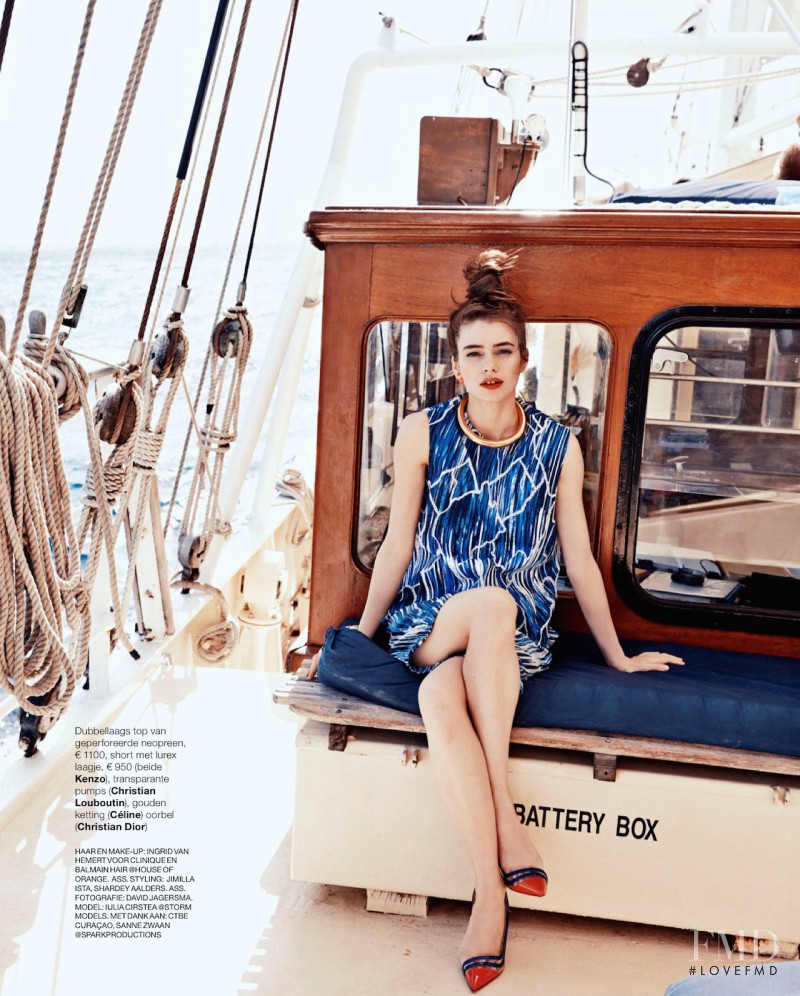 Iulia Carstea featured in Rock The Boat, August 2014