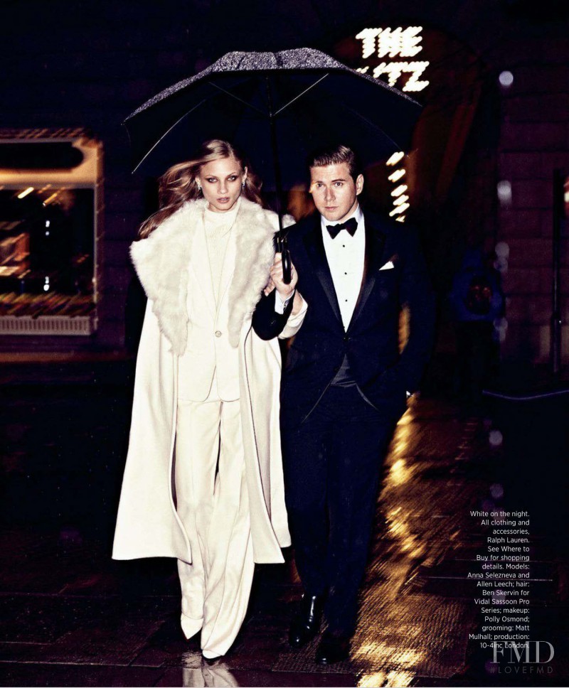 Anna Selezneva featured in An American In London, August 2014