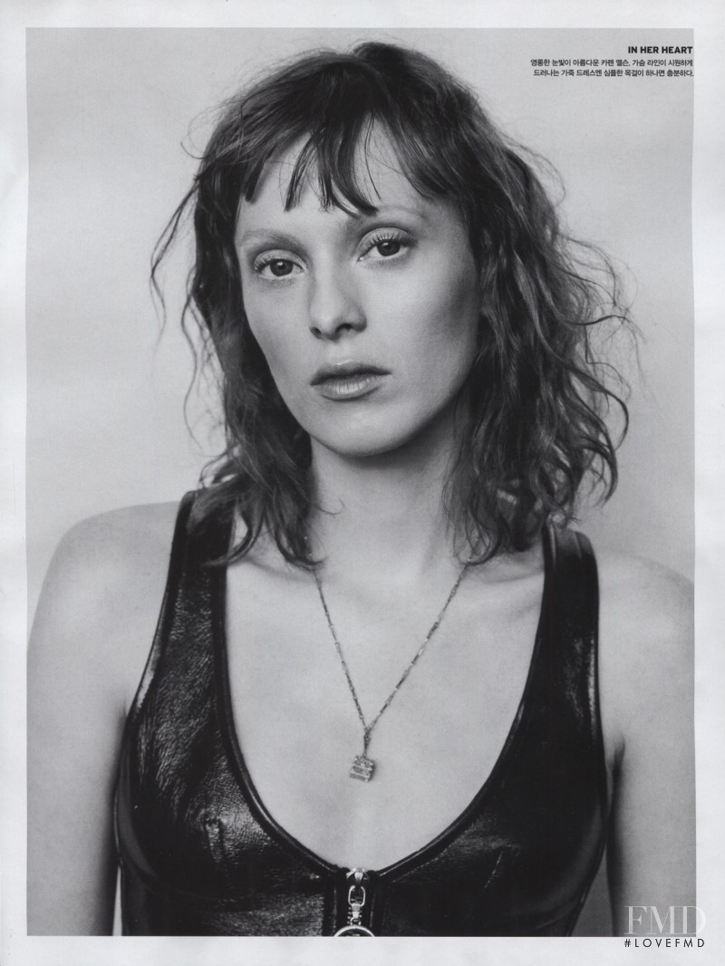 Karen Elson featured in 5 Superstars, August 2014