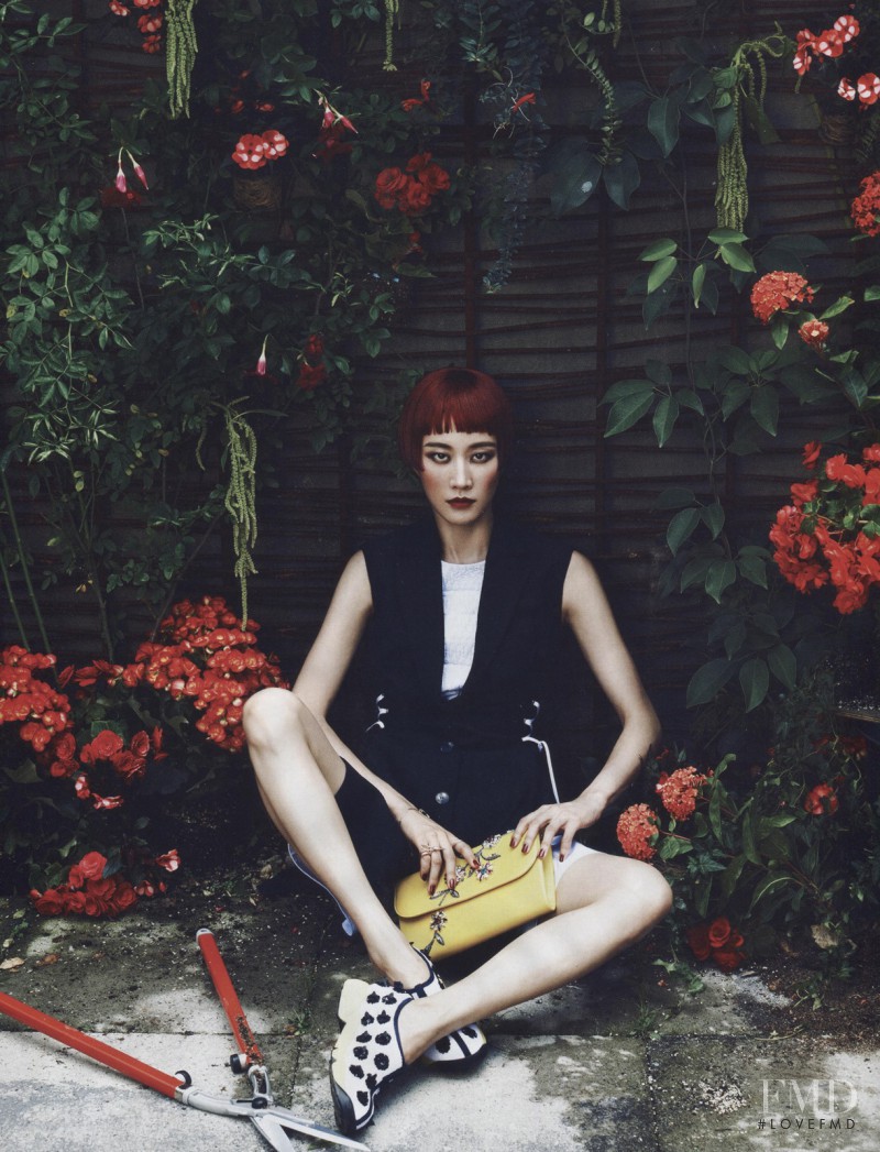 Hyun Yi Lee featured in Woman in the Garden, August 2014