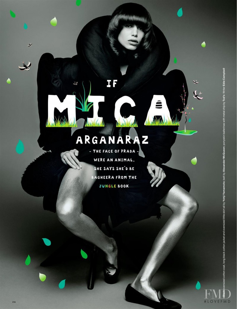 Mica Arganaraz featured in Upstarts, September 2014