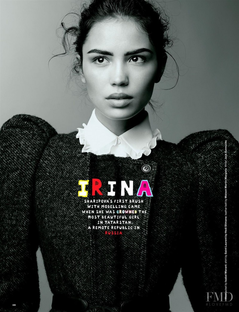 Irina Sharipova featured in Upstarts, September 2014