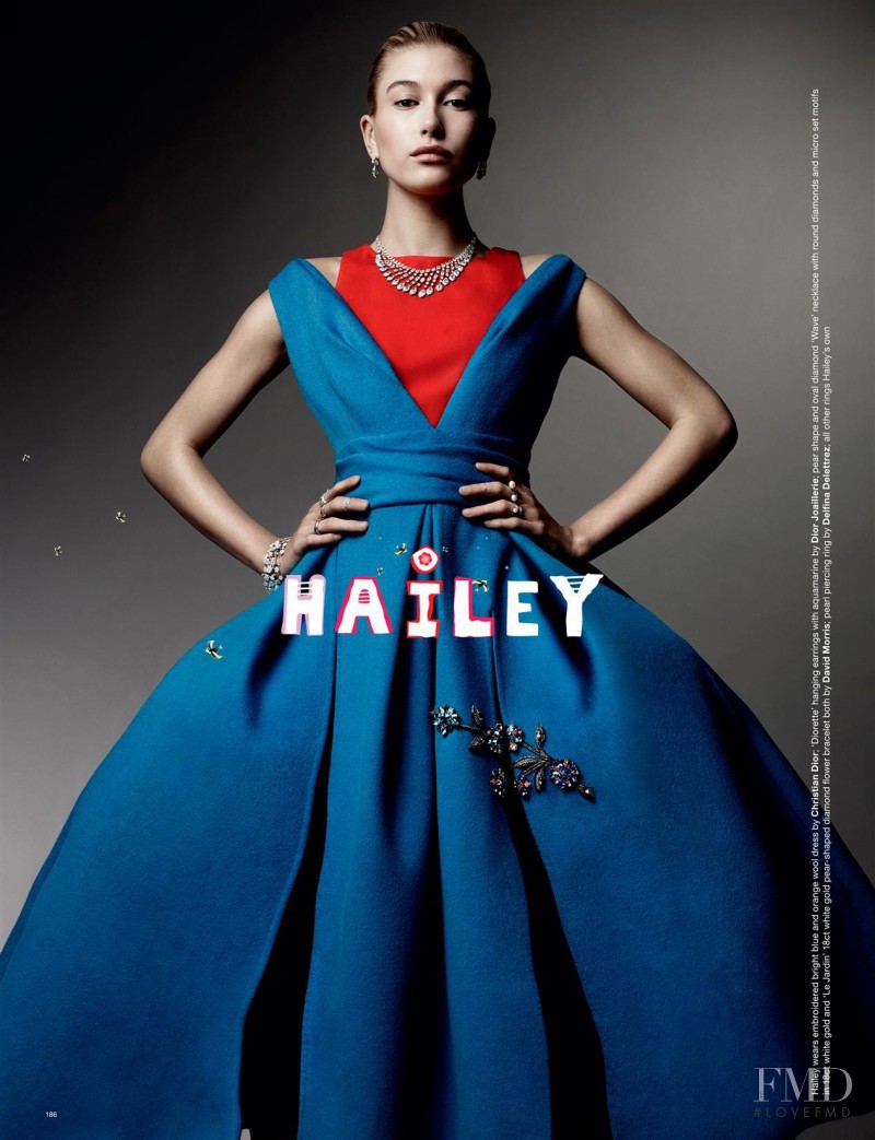 Hailey Baldwin Bieber featured in Upstarts, September 2014