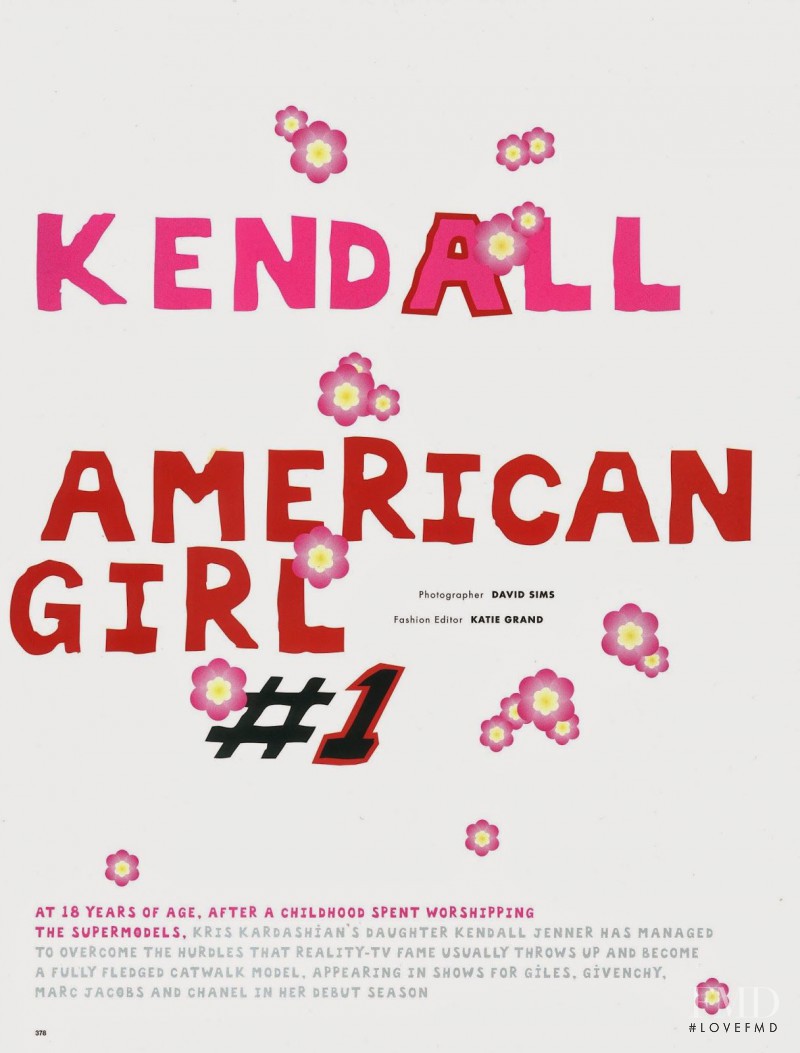 Kendall Jenner, September 2014