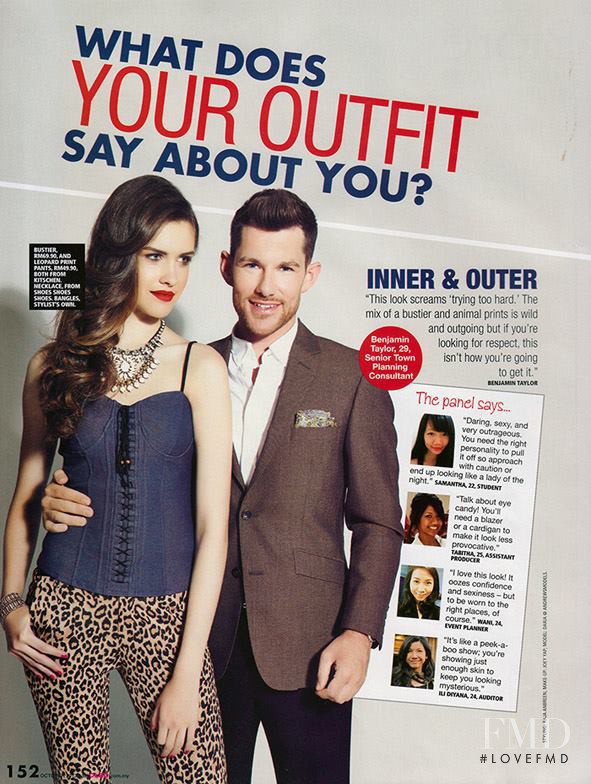 Dasha Sarakhanova featured in What Does Your Outfit Say About You?, November 2013