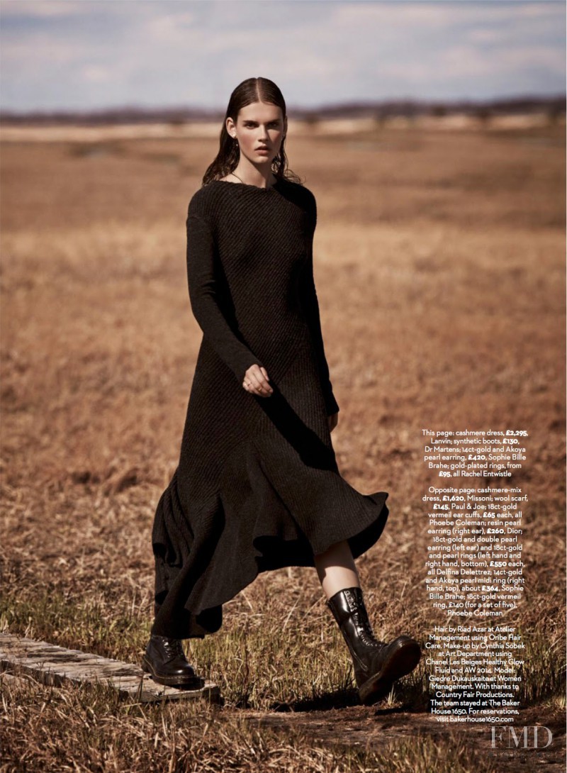 Giedre Dukauskaite featured in Cover Me, September 2014