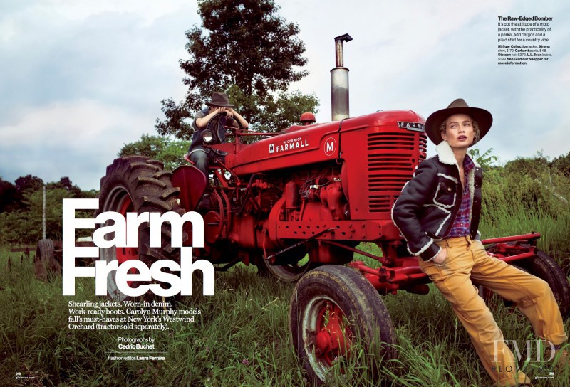 Carolyn Murphy featured in Farm Fresh, September 2014