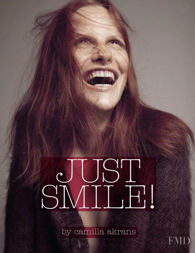 Magdalena Jasek featured in Just Smile, August 2014