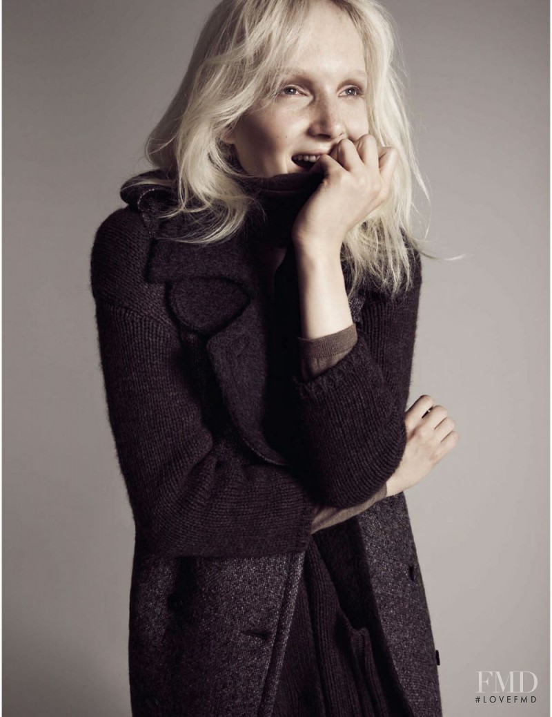 Maja Salamon featured in Just Smile, August 2014