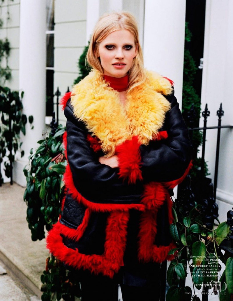 Lara Stone featured in Super Lara, September 2014