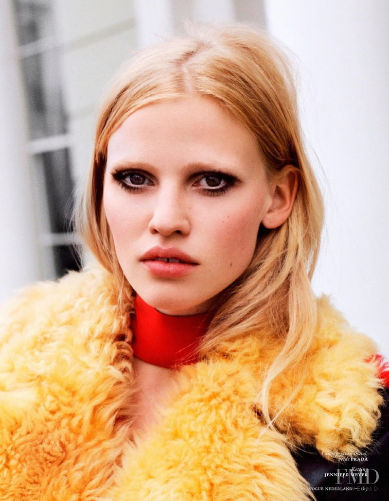 Lara Stone featured in Super Lara, September 2014