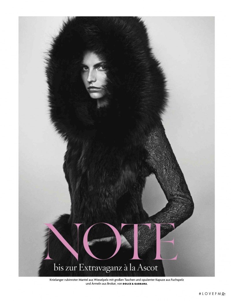 Karlina Caune featured in Kopfnote, September 2014