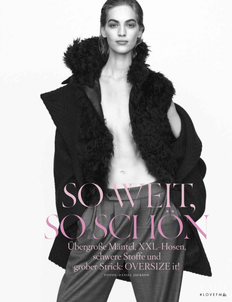 Vanessa Axente featured in So Weit, So Schön, September 2014