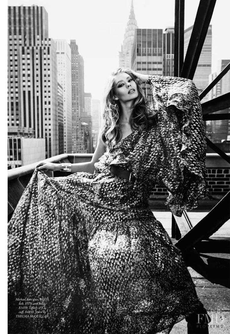 Grand Central in Harper's Bazaar Australia with Ondria Hardin wearing ...