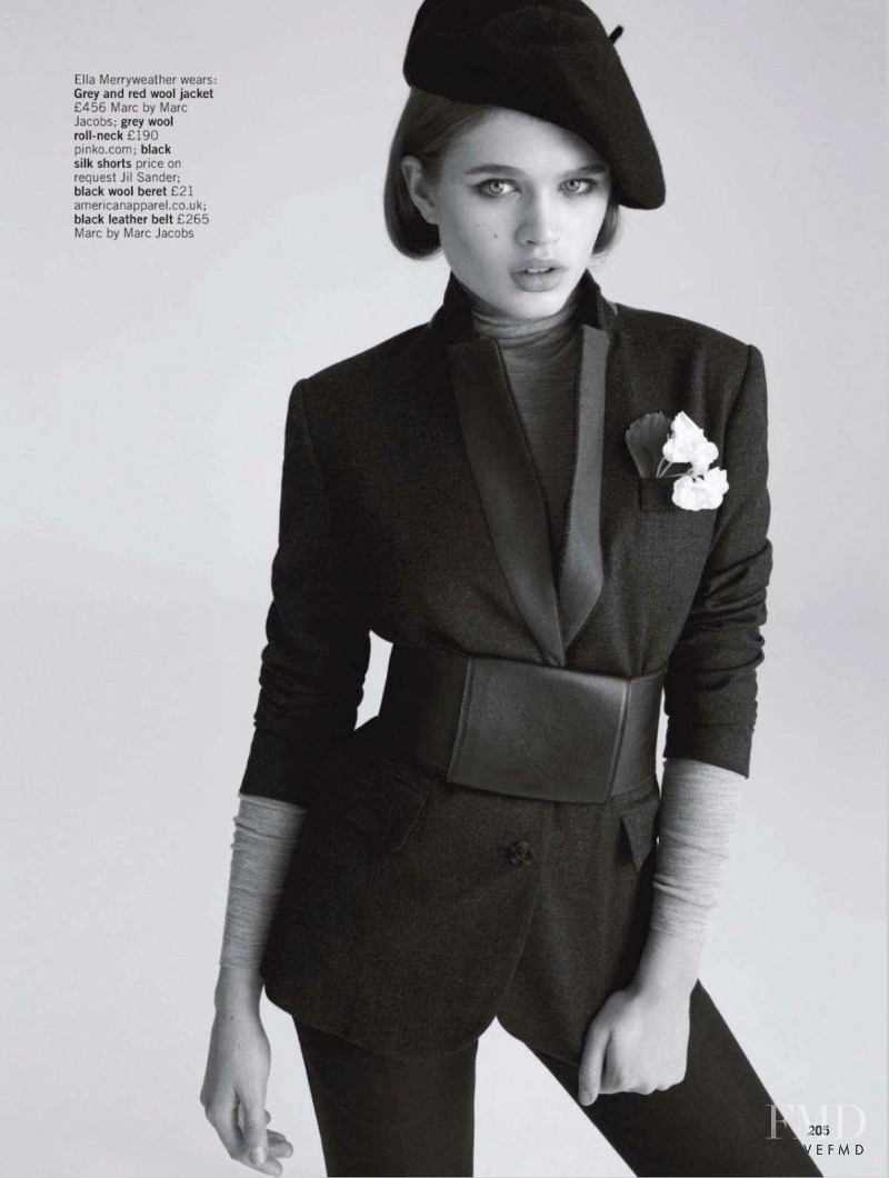 Ella Merryweather featured in Look Sharp, September 2014