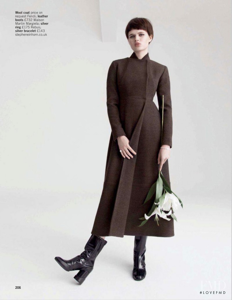 Ella Merryweather featured in Look Sharp, September 2014