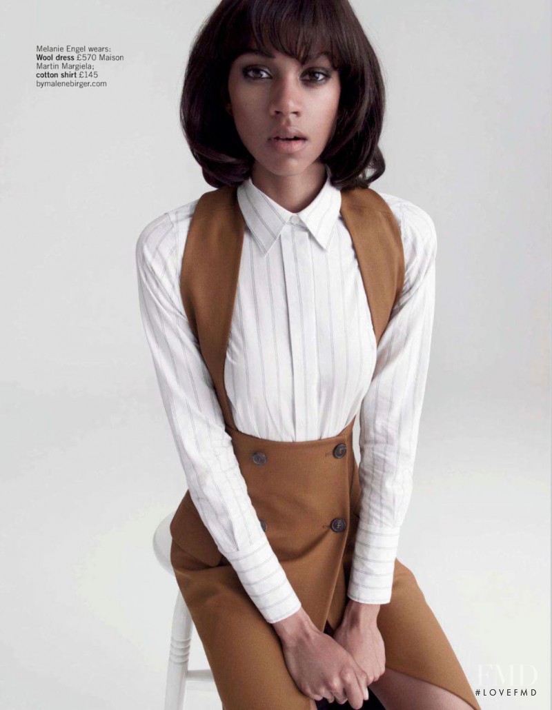 Melanie Engel featured in Look Sharp, September 2014