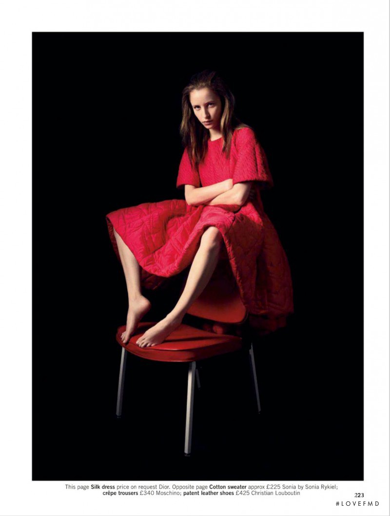 Gem Refoufi featured in Paint It Red, September 2014