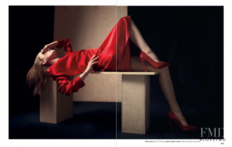 Gem Refoufi featured in Paint It Red, September 2014