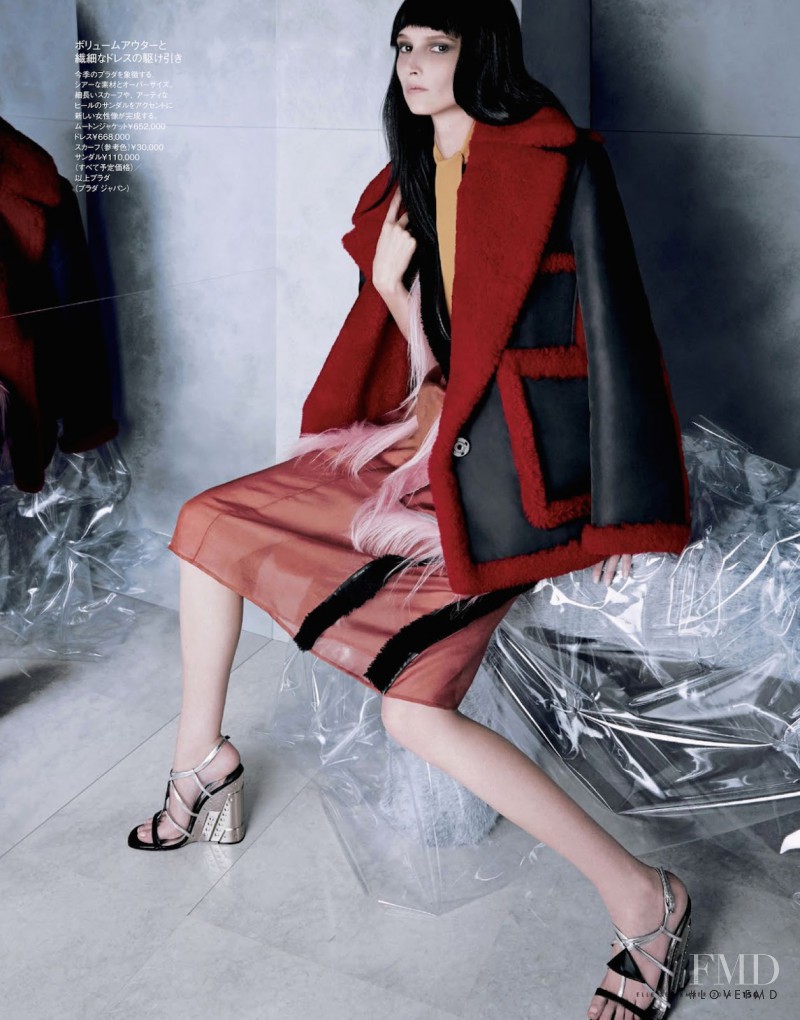 Marie Piovesan featured in Trail Of Red, September 2014
