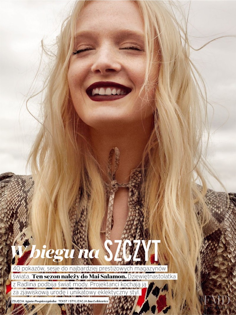 Maja Salamon featured in W Biegu Na Szczyt, September 2014