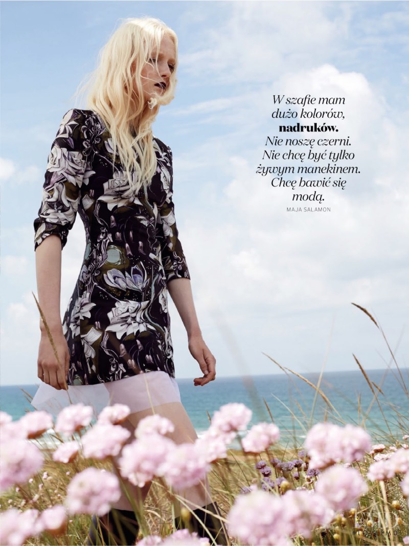 Maja Salamon featured in W Biegu Na Szczyt, September 2014