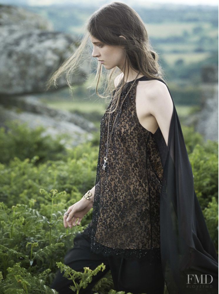 Josephine van Delden featured in Wild Beauty, September 2014