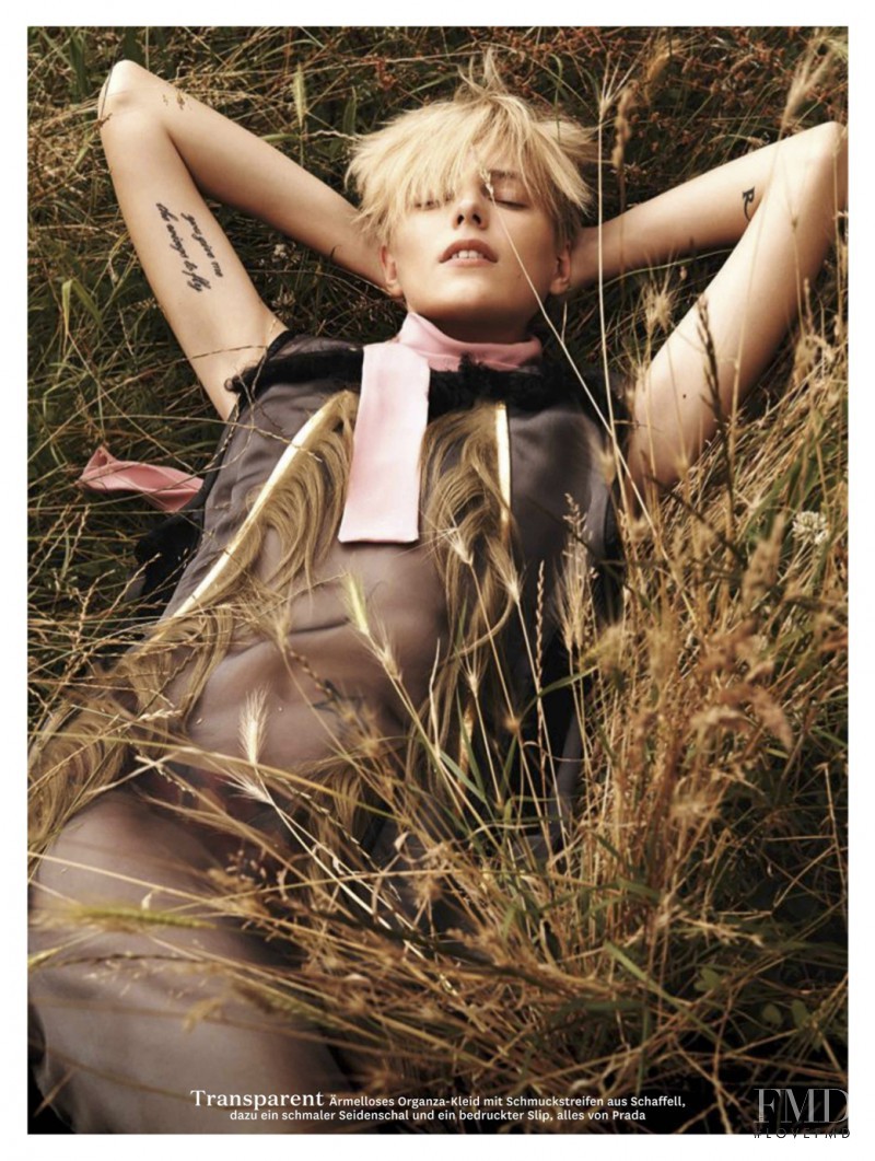 Erika Linder featured in Trau Dich Weit Hinaus, September 2014