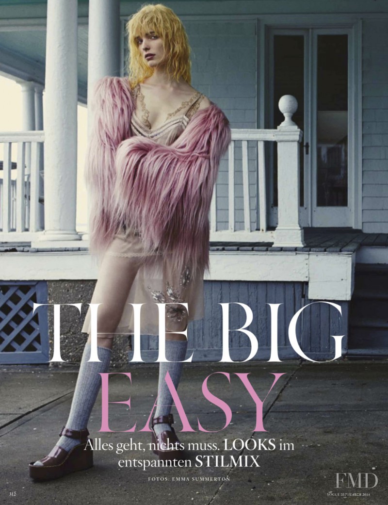 Alisa Ahmann featured in The Big Easy, September 2014