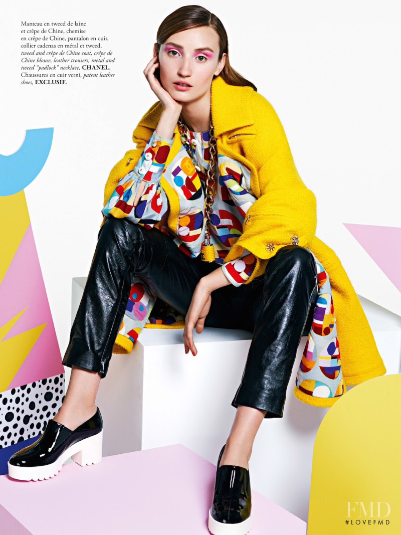 Alex Yuryeva featured in Looks, August 2014