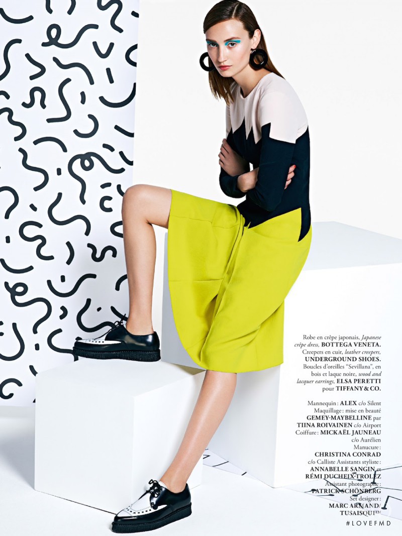 Alex Yuryeva featured in Looks, August 2014