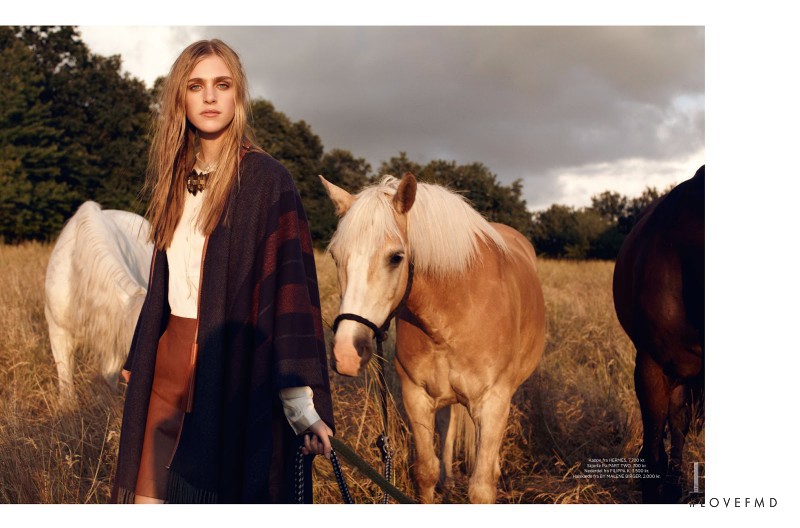 Hedvig Palm featured in Into The Wild, September 2014