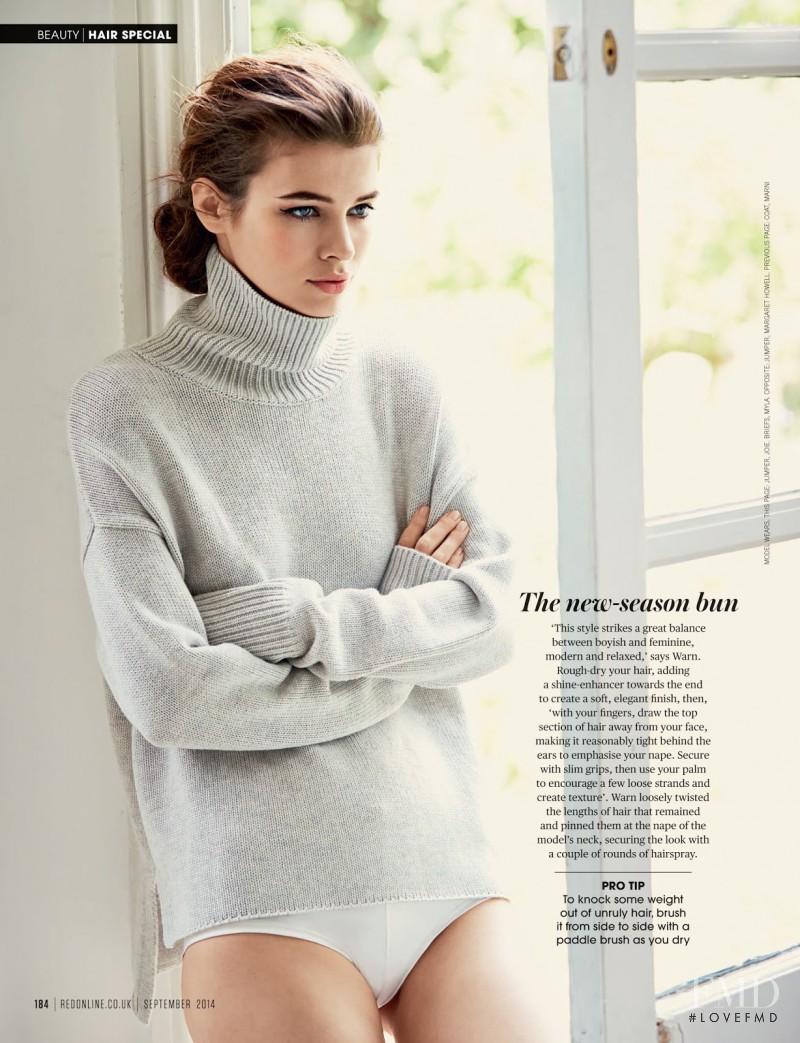 Iulia Carstea featured in The Low Down, September 2014