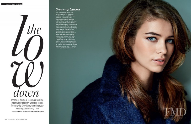 Iulia Carstea featured in The Low Down, September 2014