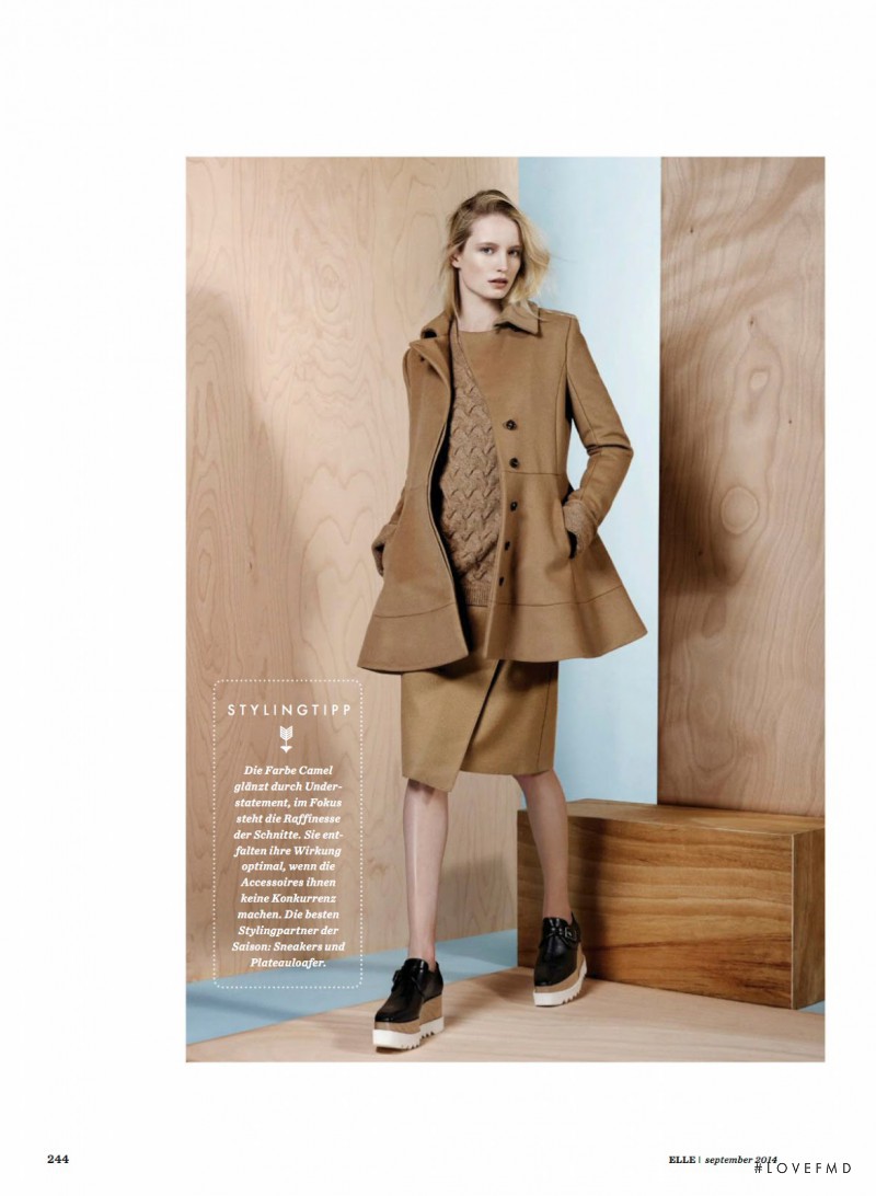 Maud Welzen featured in Camel, September 2014