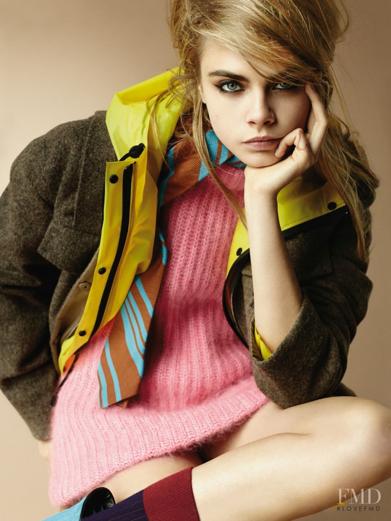 Cara Delevingne featured in Mix & Max, September 2014