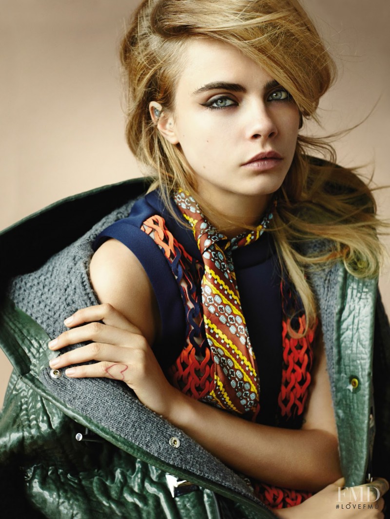 Cara Delevingne featured in Mix & Max, September 2014