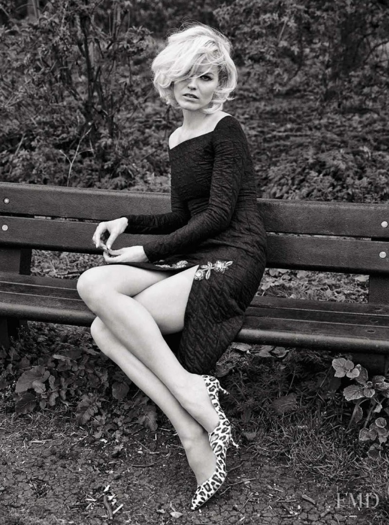 Eva Herzigova featured in Updated Allure, August 2014