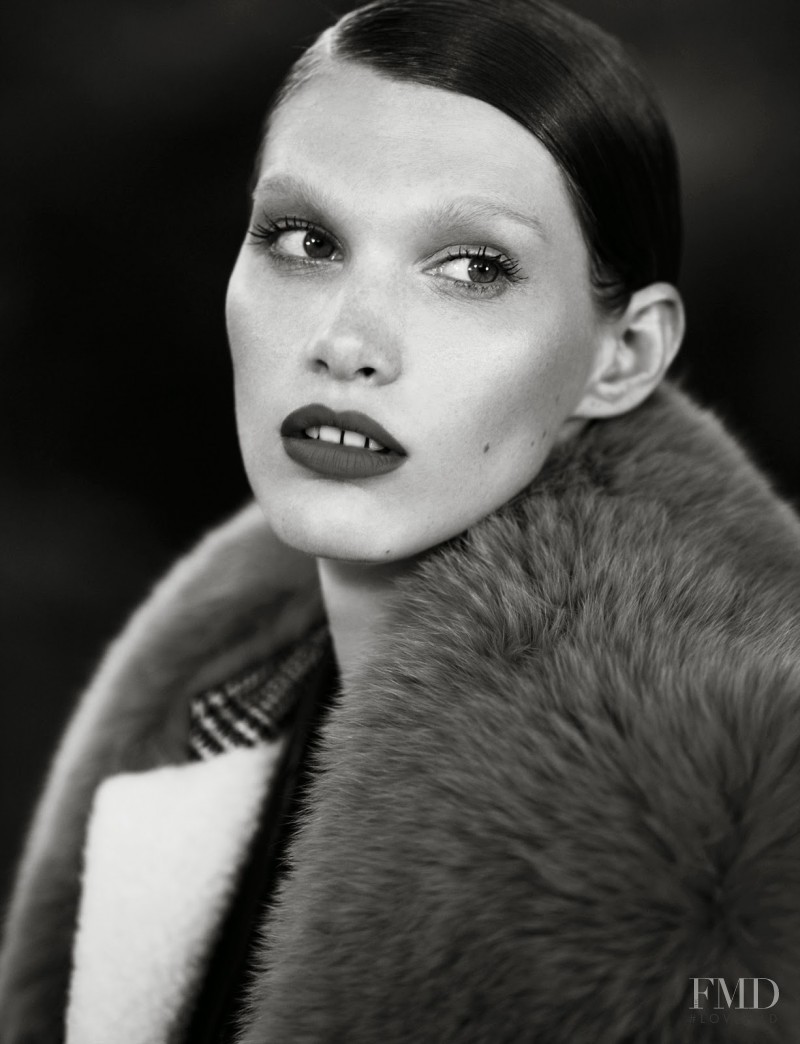 Irina Nikolaeva featured in Fur Real, March 2014